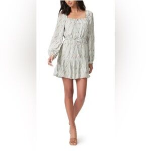 PAIGE Marjie Floral long sleeve dress size 6